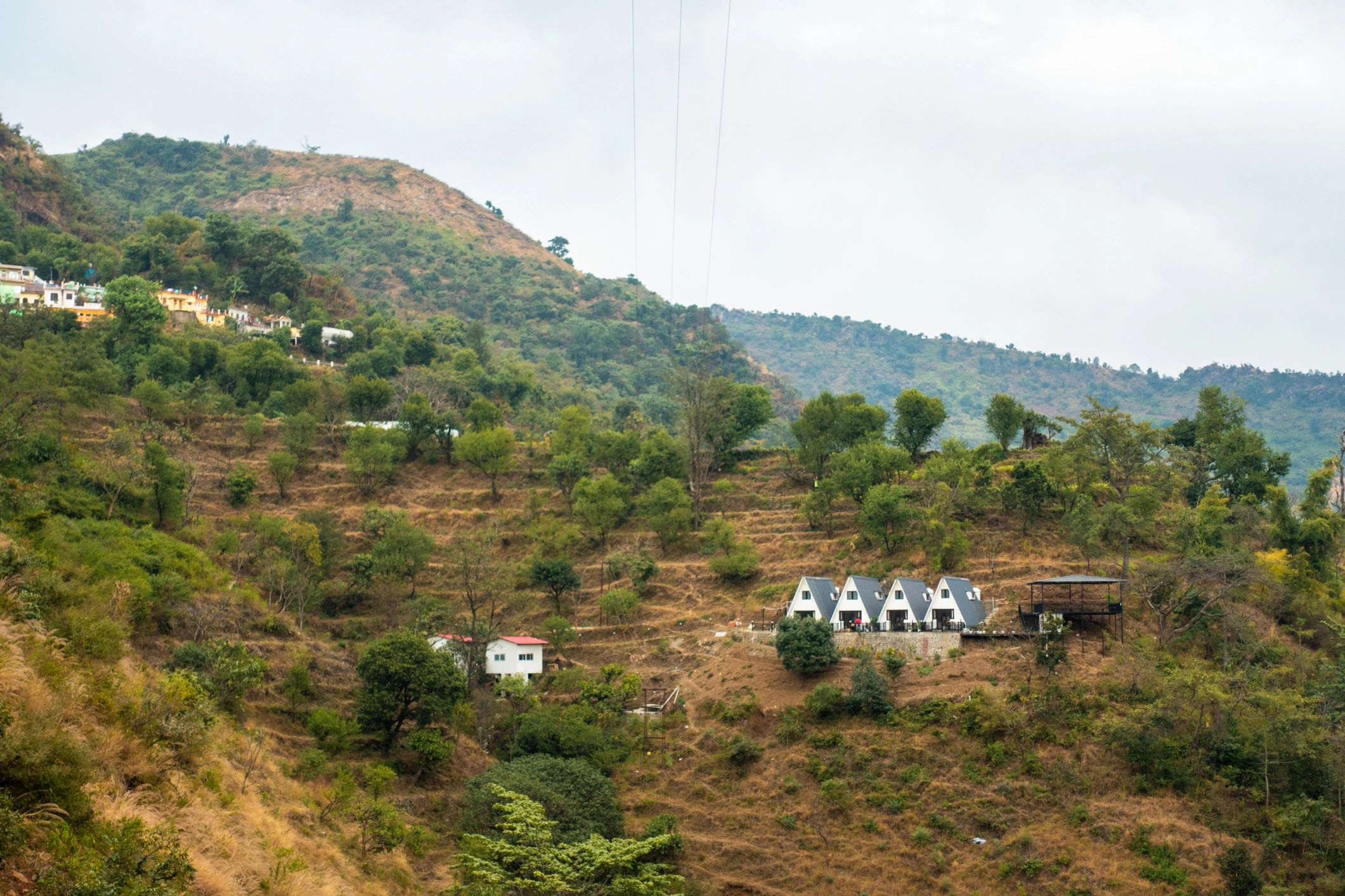 Homestay exterior in Uttarakhand